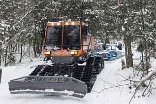 Groomer on the K&P trail.